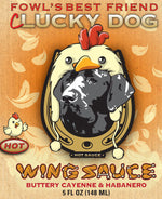 Clucky Dog - Buttery Cayenne & Habanero Wing Sauce - 5 Oz