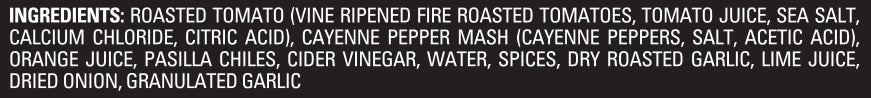 El Perro Afortunado - Fire-Roasted Tomato, 5-Pepper Salsa Picante 5 OZ