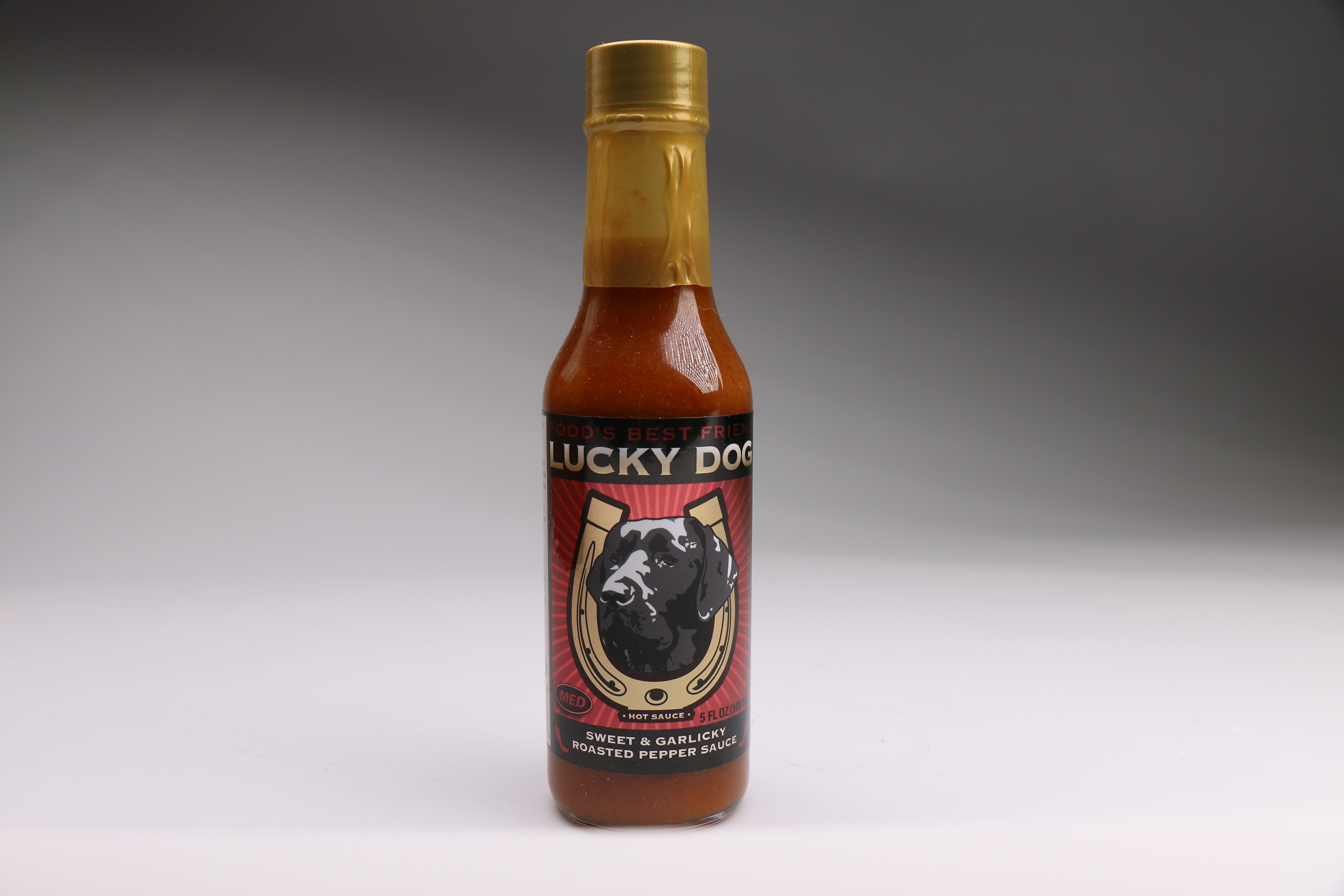 Red Label - Med Sweet & Garlicky Roasted Pepper Sauce 5 OZ – Lucky Dog ...